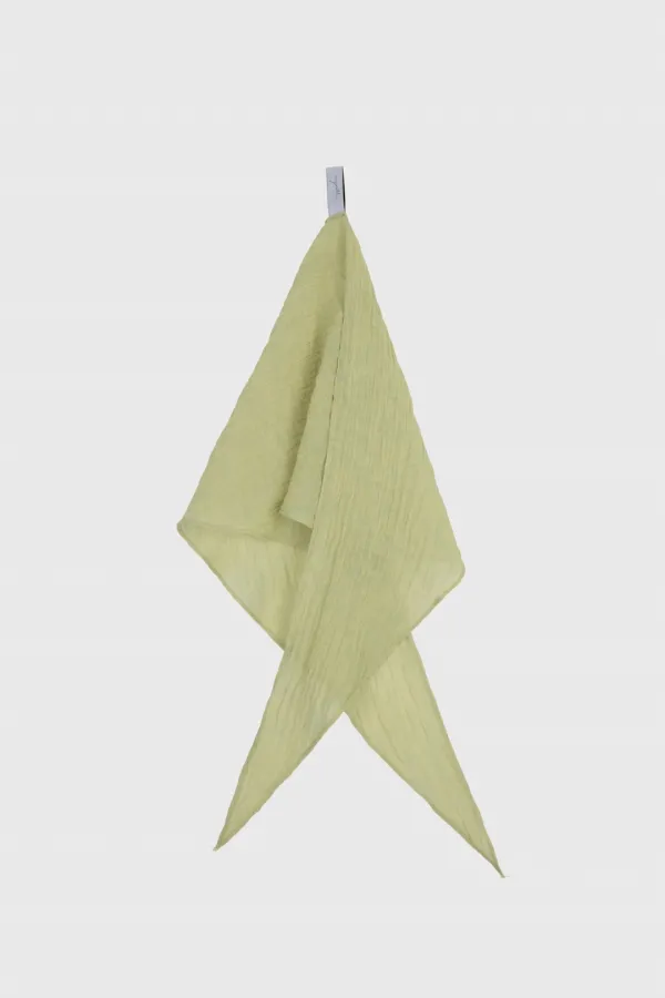 Creased Linen Scarf
