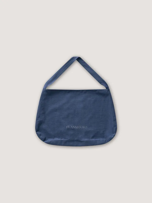 Logo Shoulder Bag - Blue