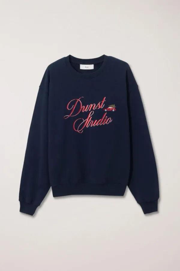 UNISEX HOLIDAY SWEATSHIRT FRENCH NAVY