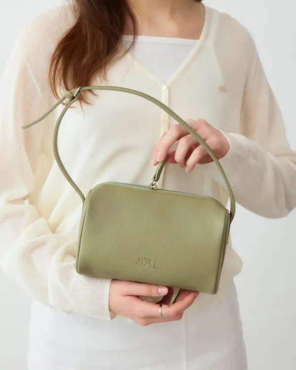 Nid minimal leather shoulder bag Ssize - 4color