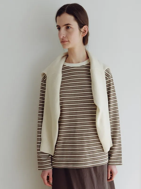MULTI STRIPE T-SHIRTS_2COLOR