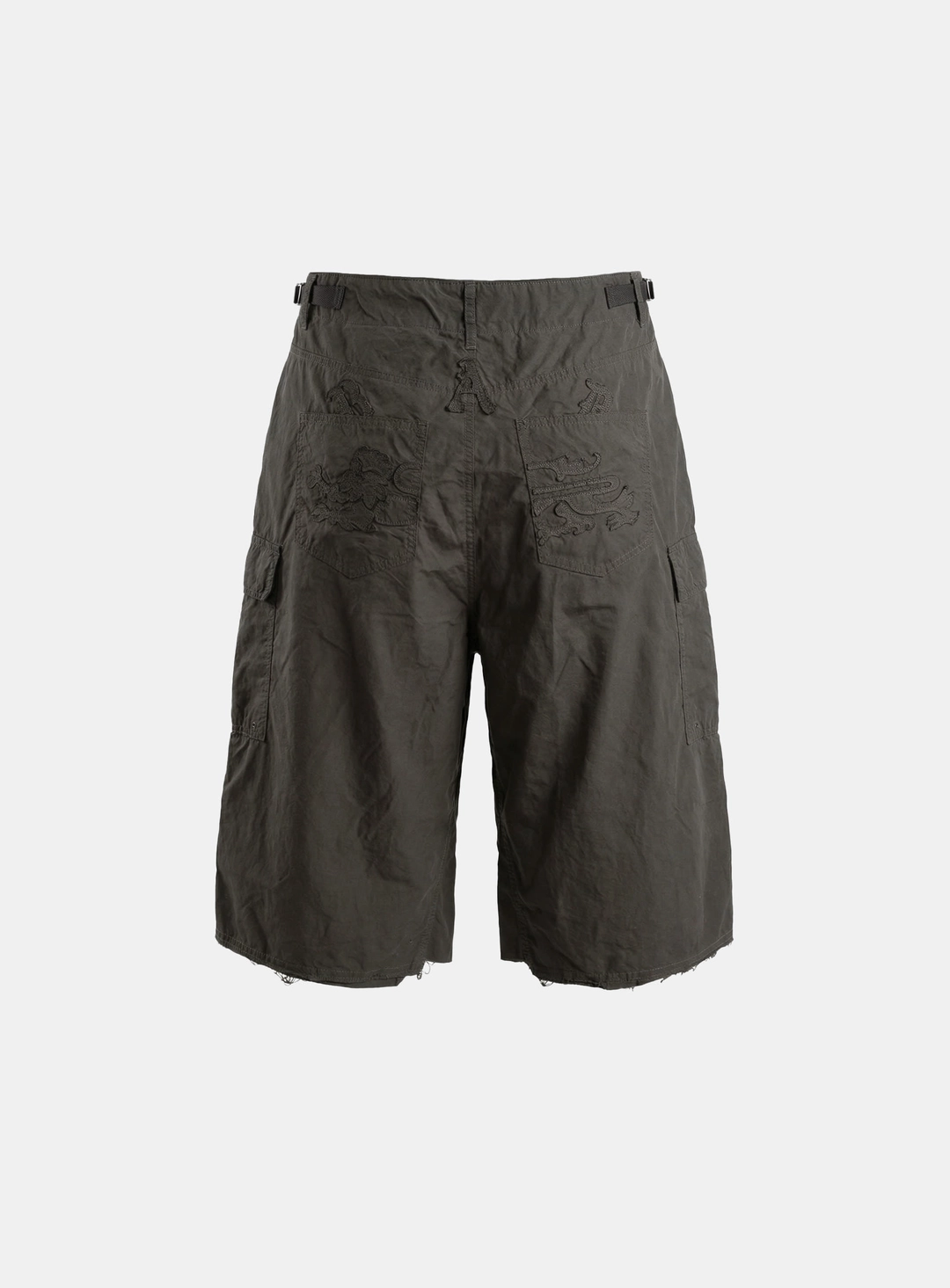 배드블러드 [w-srt26-015] Arc Bermuda Pants - Charcoal 상품 이미지 2