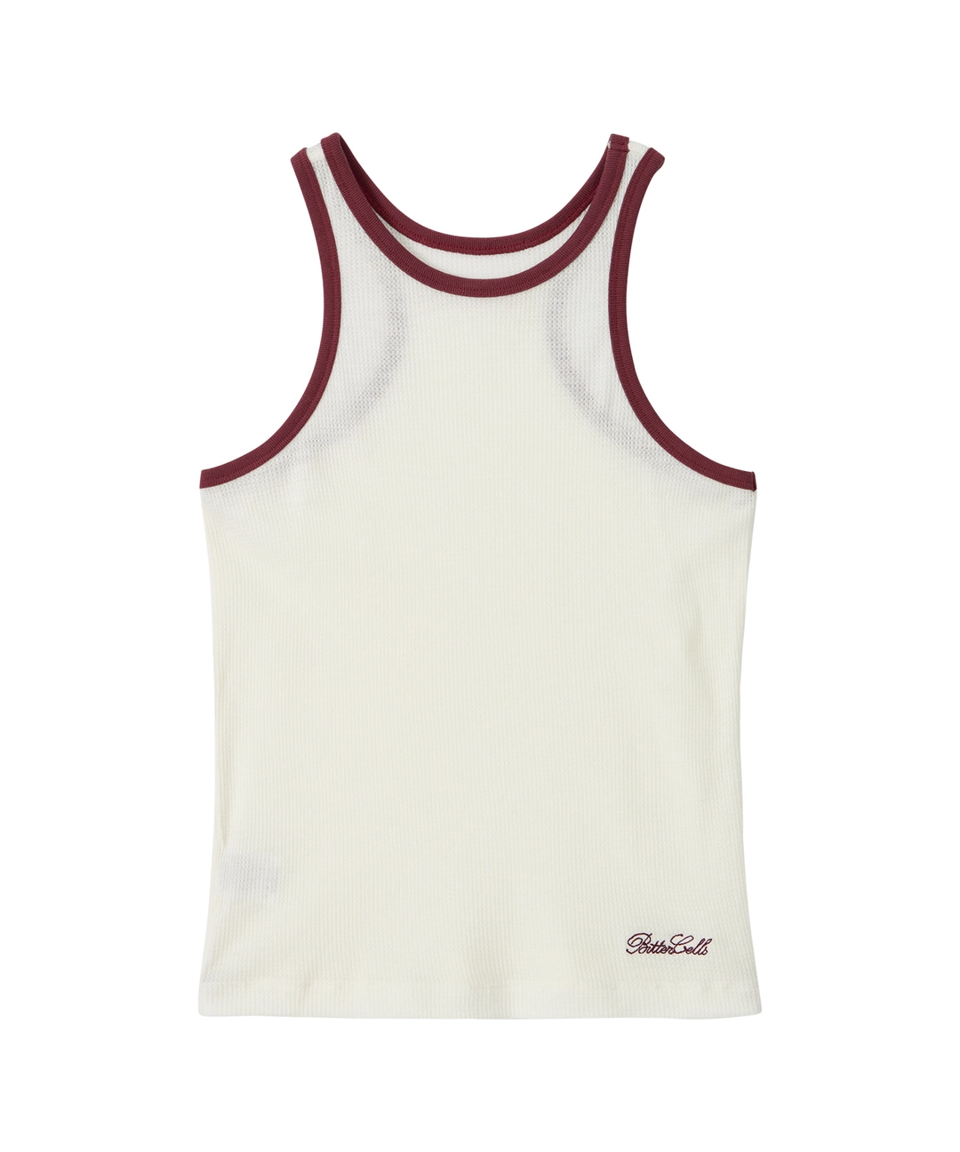 비터셀즈 Essential Waffle Sleeveless-Ivory 상품 이미지 1