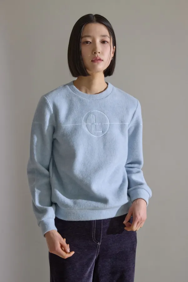 LEHHO WOMAN WOOL BLEND SWEATSHIRT