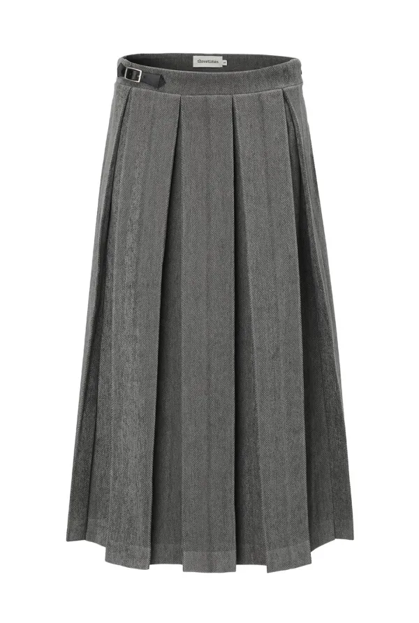 Classic pleats skirt