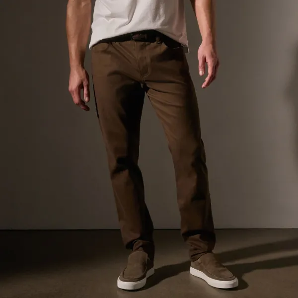 Cashmere Touch 5 Pocket Pant - Umber