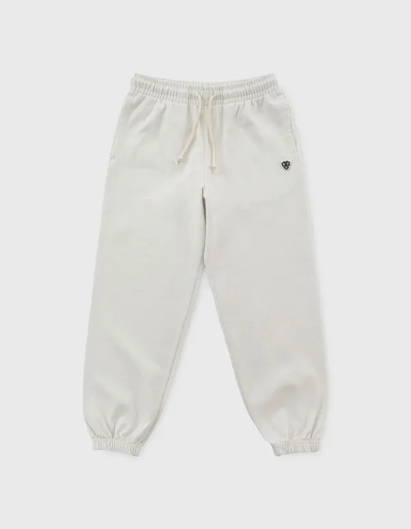 CHILDREN S&C CREST JOGGER PANTS / Cloud White