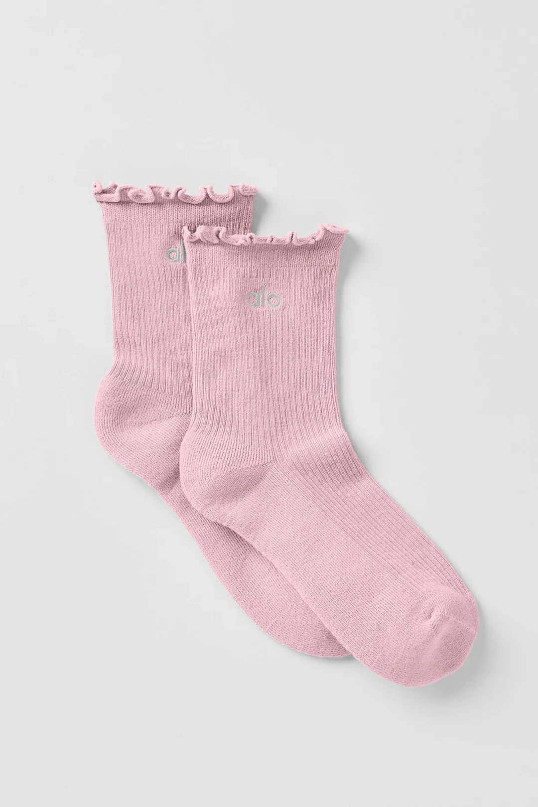 알로요가 Women's Lettuce Edge Sock - Vintage Pink 상품 이미지 1