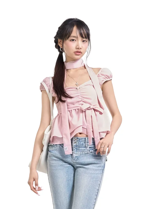 DREAM GIRL BLOUSE [PINK]