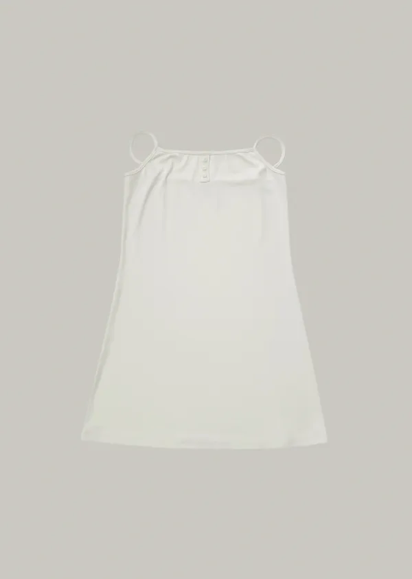 sleeveless cami dress (ivory)