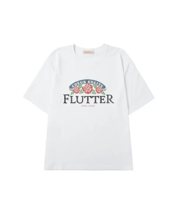 A3519 Flutter 티셔츠_White