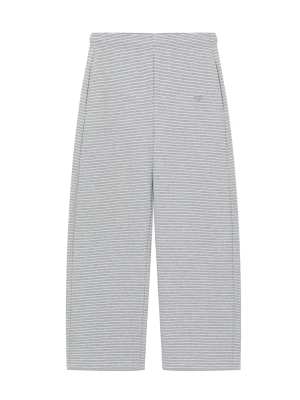 G WARM CORE STRIPE SWEATPANTS (GRAY STRIPE)