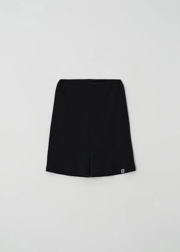 Short biker pants (black)