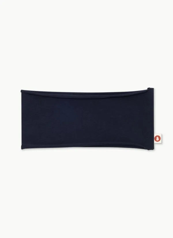 BM wide head band_Navy