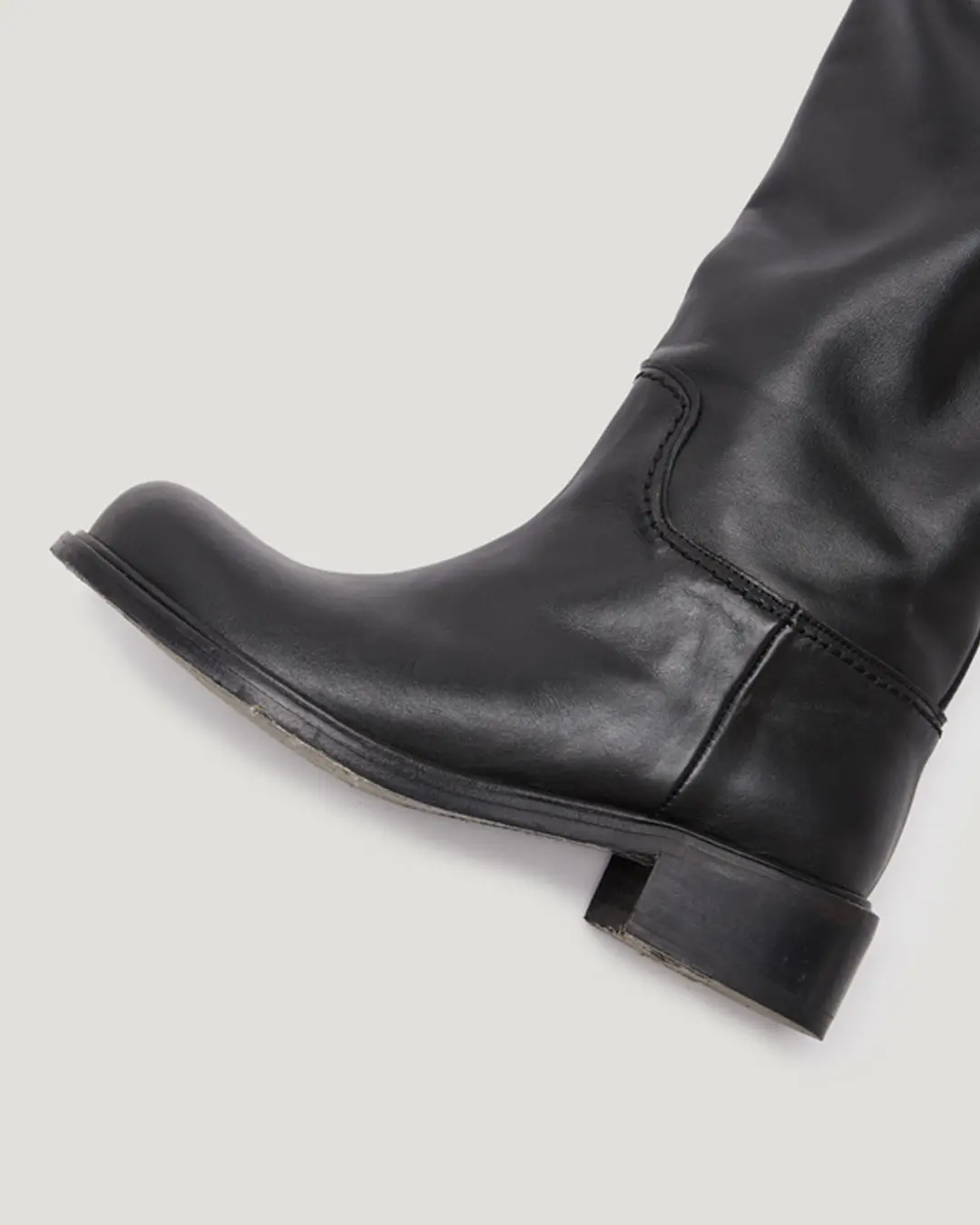 플레따 [Exclusive] flétta Handmade Real Cow Leather Boots_Black 상품 이미지 3