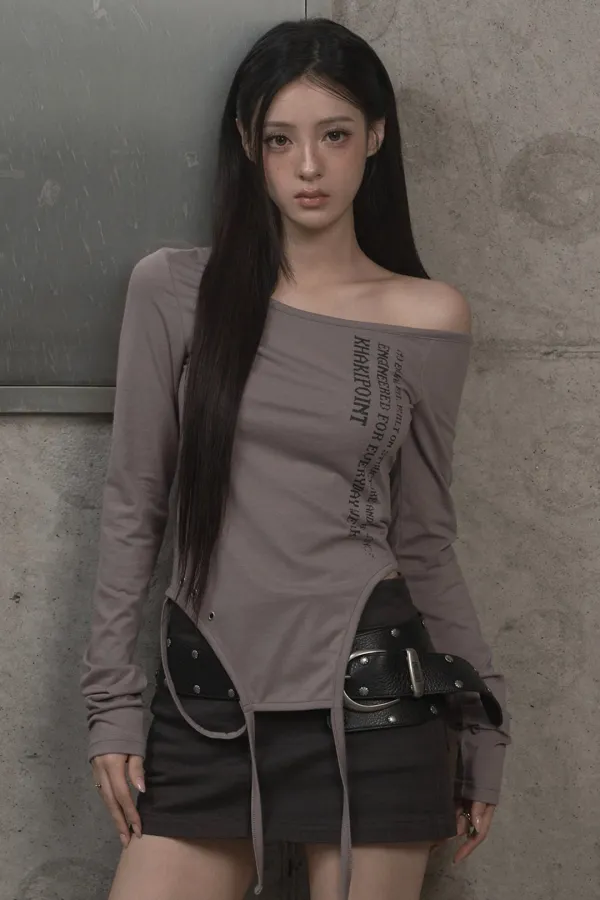 Extended Strap Top (gray)