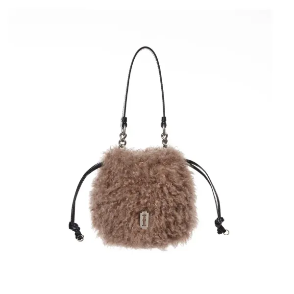 [아울렛] Fuzzy Pouch (퍼지 파우치) Taupe