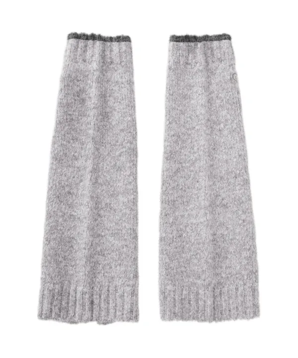 Tiny Knit Leg Warmer-Grey