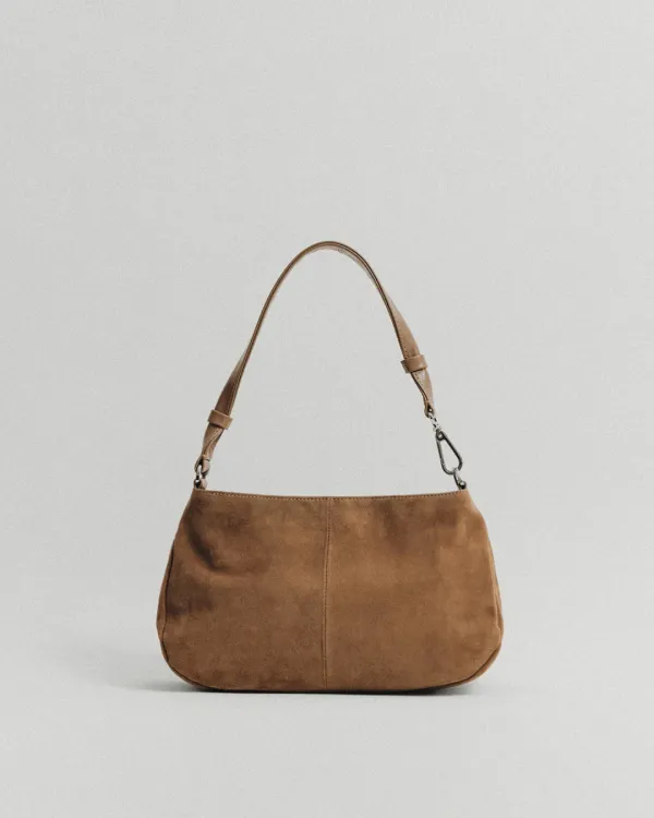 SAC NACELLE MINI SUEDE CAMEL