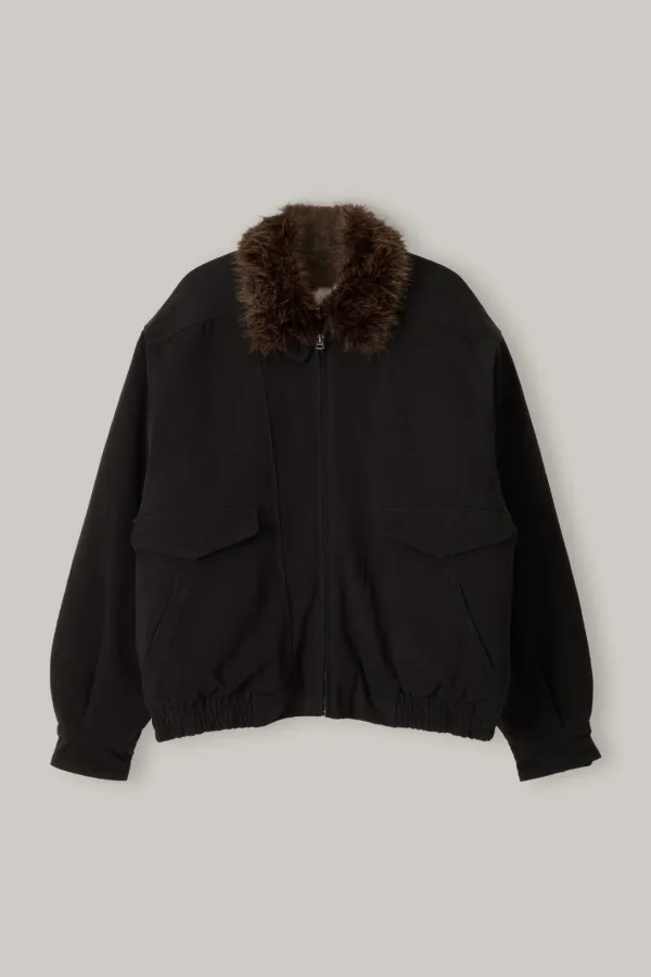4th/Soft Shearling Jumper (Black)