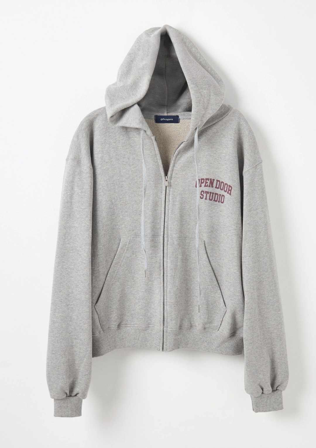 오픈도어 opendoor hooded zip-up GRAY 상품 이미지 1