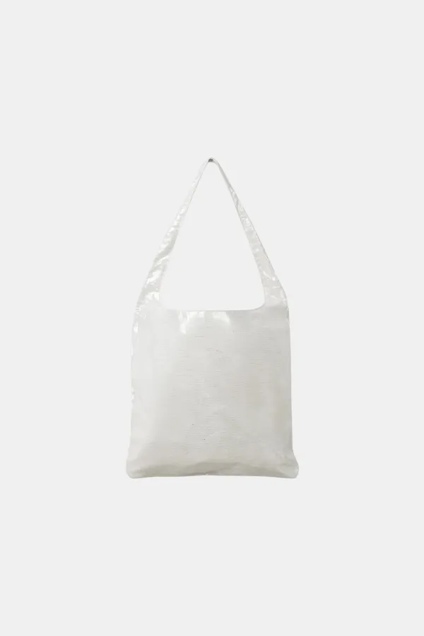 [Exclusive] 3rd/ Ramie Hobo Bag in Blanc