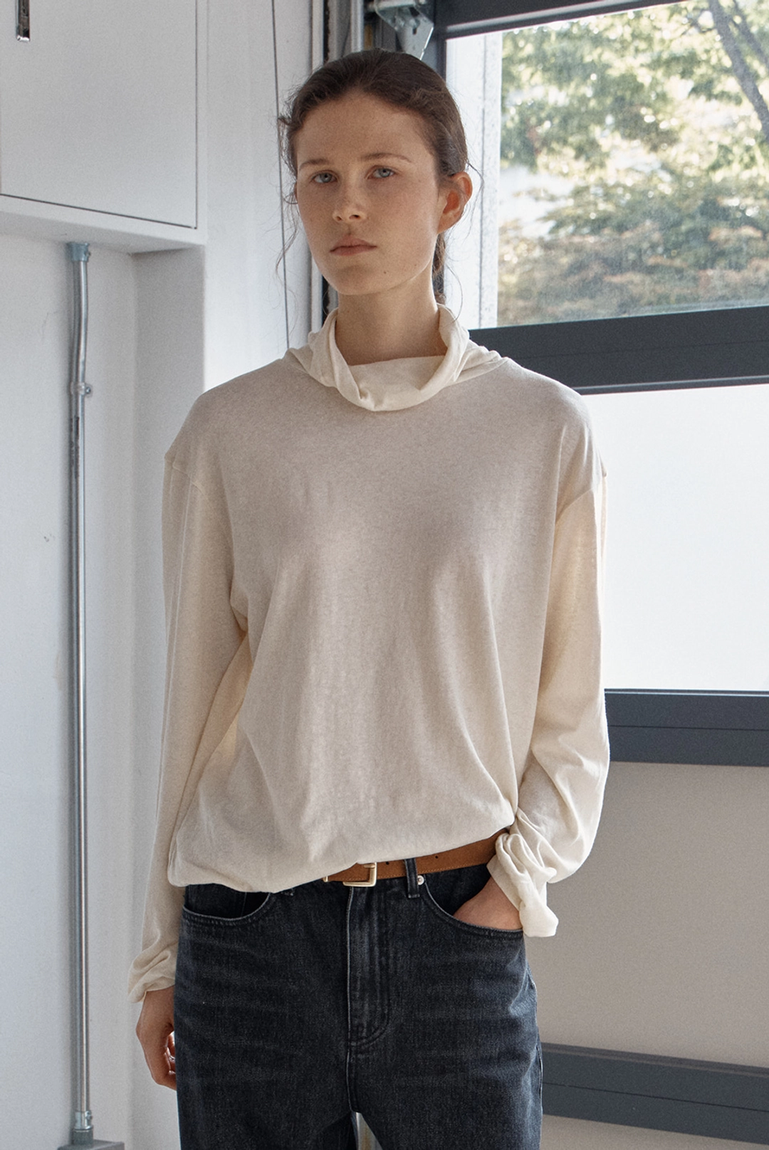 브렌다 브렌든 [2pack] soft poloneck tee 상품 이미지 1