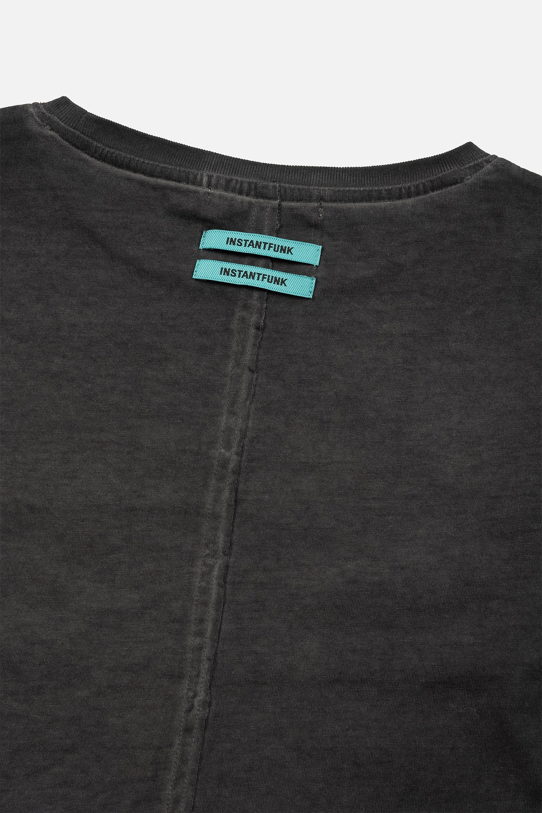 인스턴트펑크 PIGMENT CROPPED TEE - CHARCOAL 상품 이미지 3