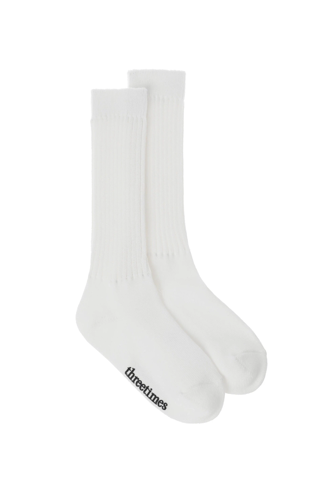 쓰리타임즈 Knit half knee socks 상품 이미지 1