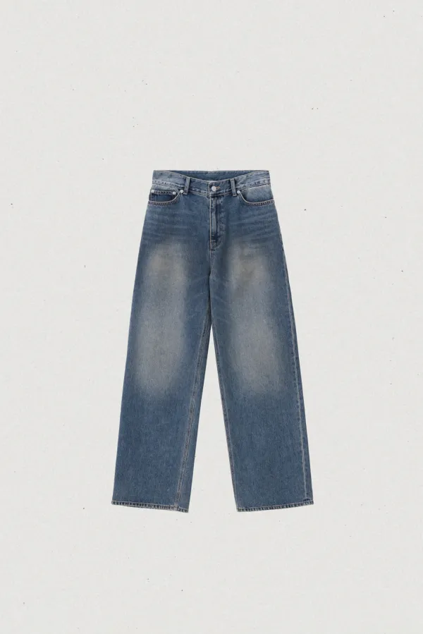 21657_Washed Indigo Loose-Fit Jeans