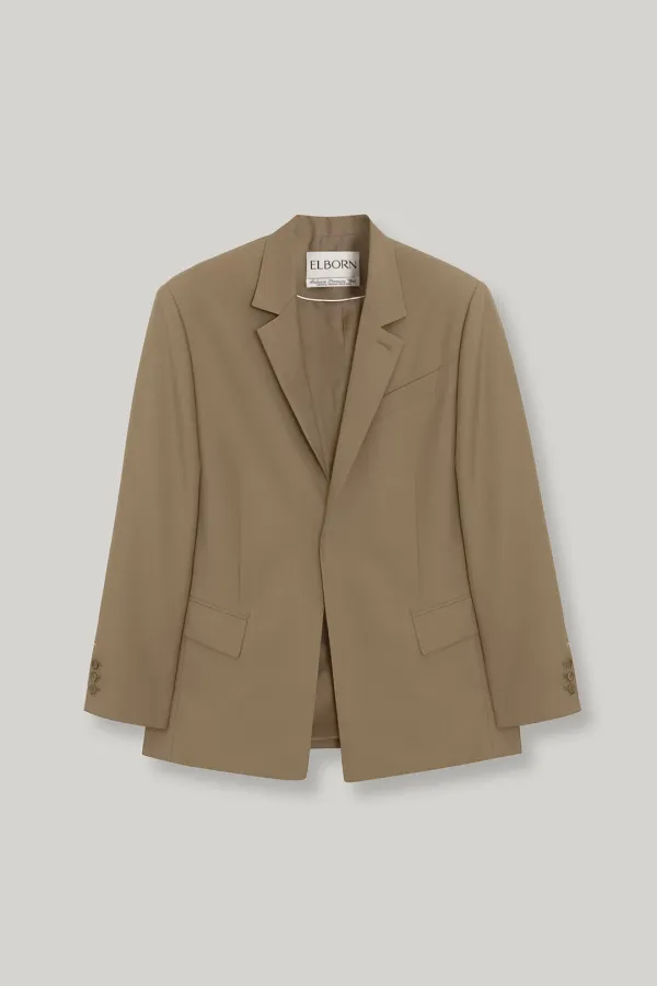 Formed Wool Jacket
