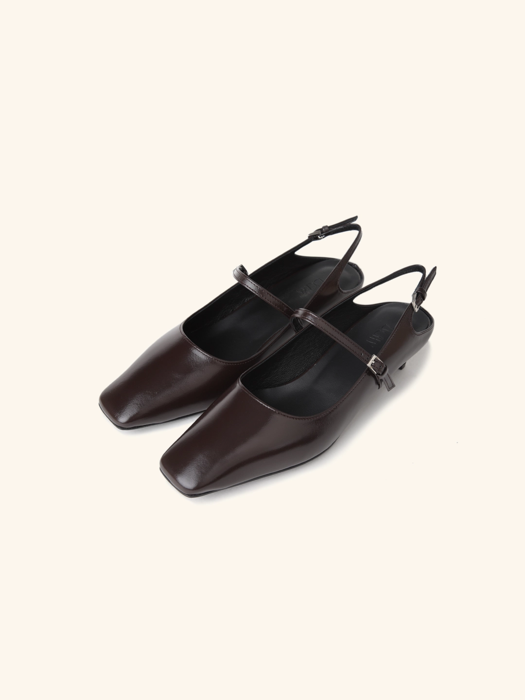 러브듀이 CITY CUT kitten heel (maryjane ver.) / 브라운 상품 이미지 1