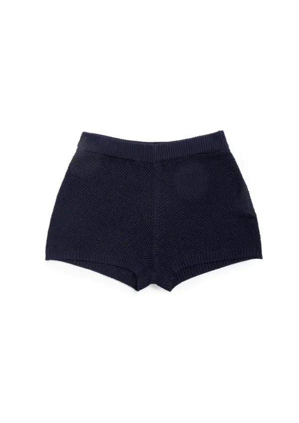 Mused Beach Knit Brief - Navy