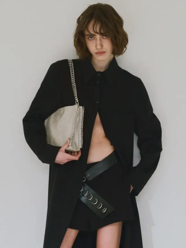 Chain Mini Bag [Light Gray]