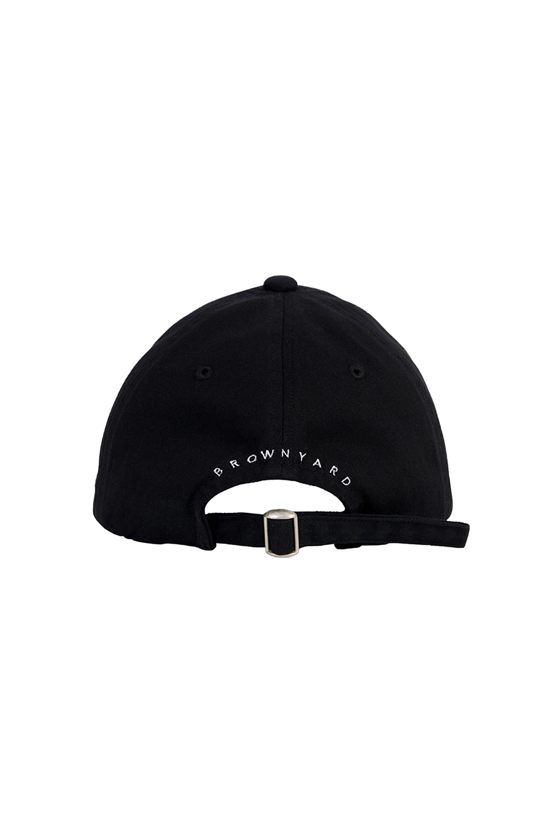 브라운야드 21SS Vintage Baseball Cap, Black 상품 이미지 3