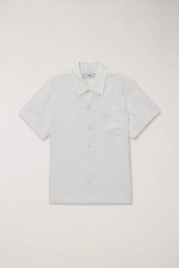 UNISEX CLASSIC HOLIDAY SHIRT OFF WHITE