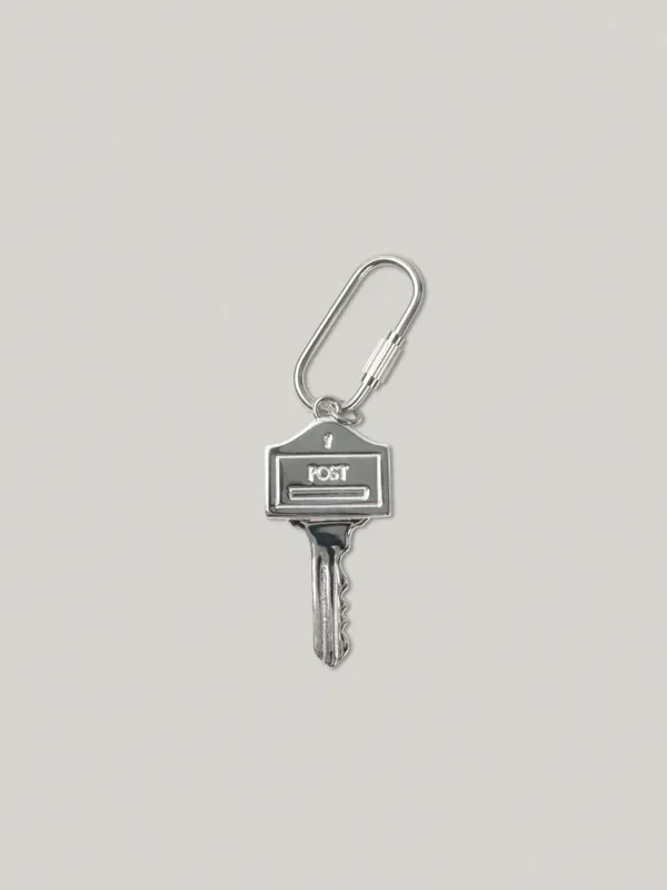 [folnua x fi,ore]Mini Post Keyring - silver미니 포스트 키링