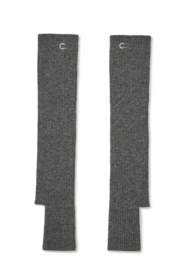 [24FW clove] Knit Hand Warmer (Charcoal)
