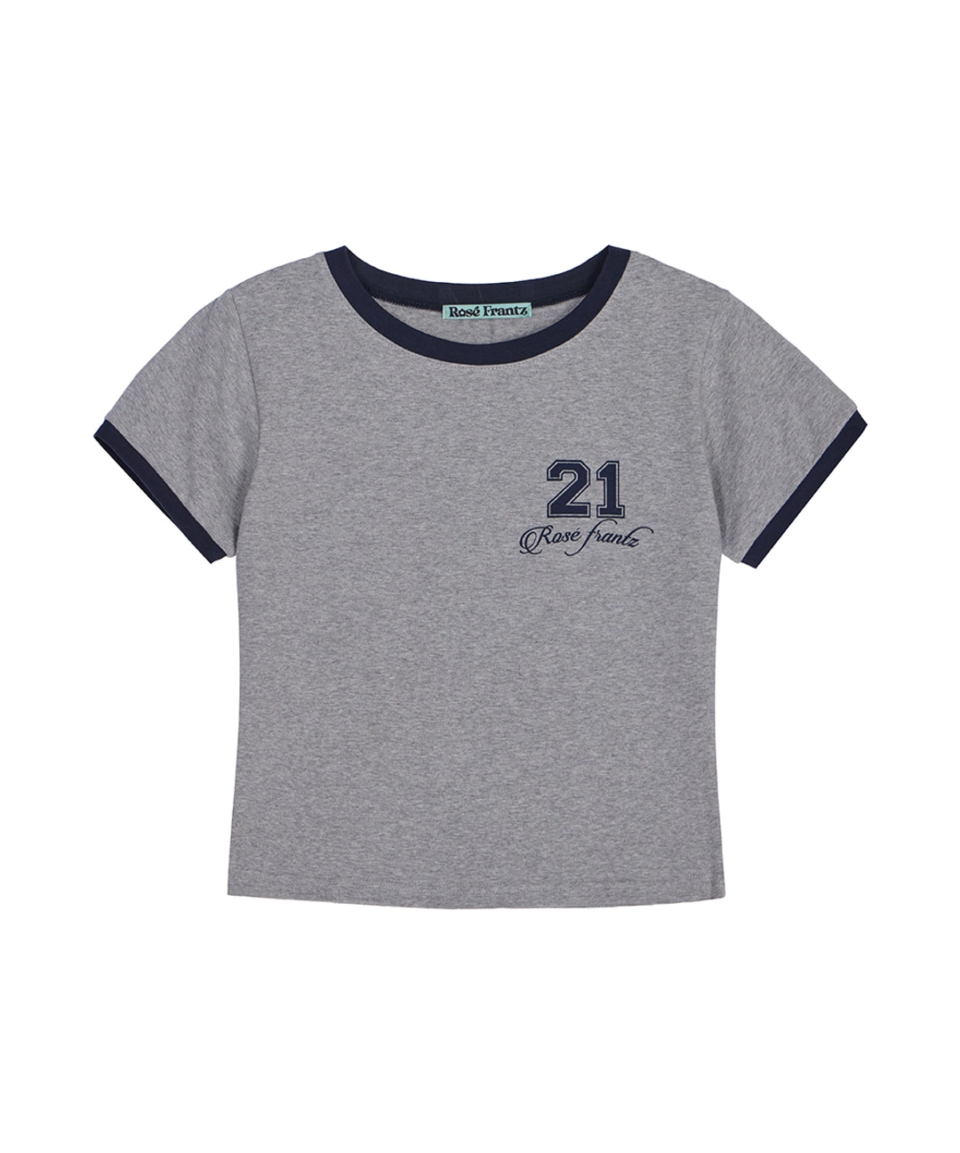 로제프란츠 No.21 Ringer T-shirt [Gray] 상품 이미지 1