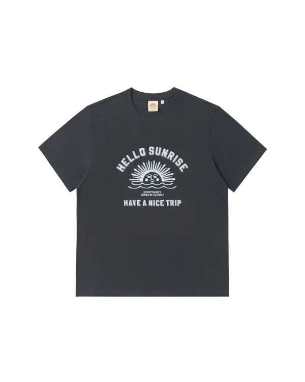 HS VTG Arch Logo Tee_Charcoal