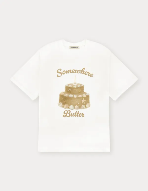 Sand Cake Top - Ivory