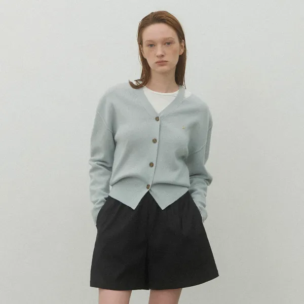 (Z-CD-2069)LOWELL CUTOUT KNIT CARDIGAN