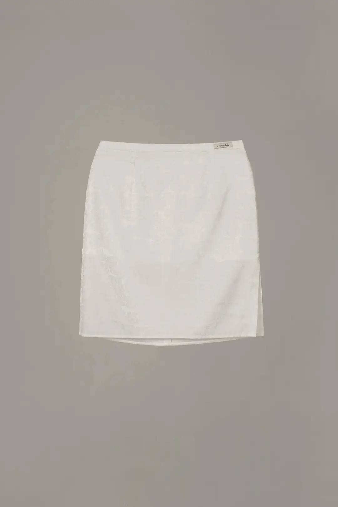 오버듀플레어 SHEER LAYERED WRAP SKIRT_WHITE 상품 이미지 1