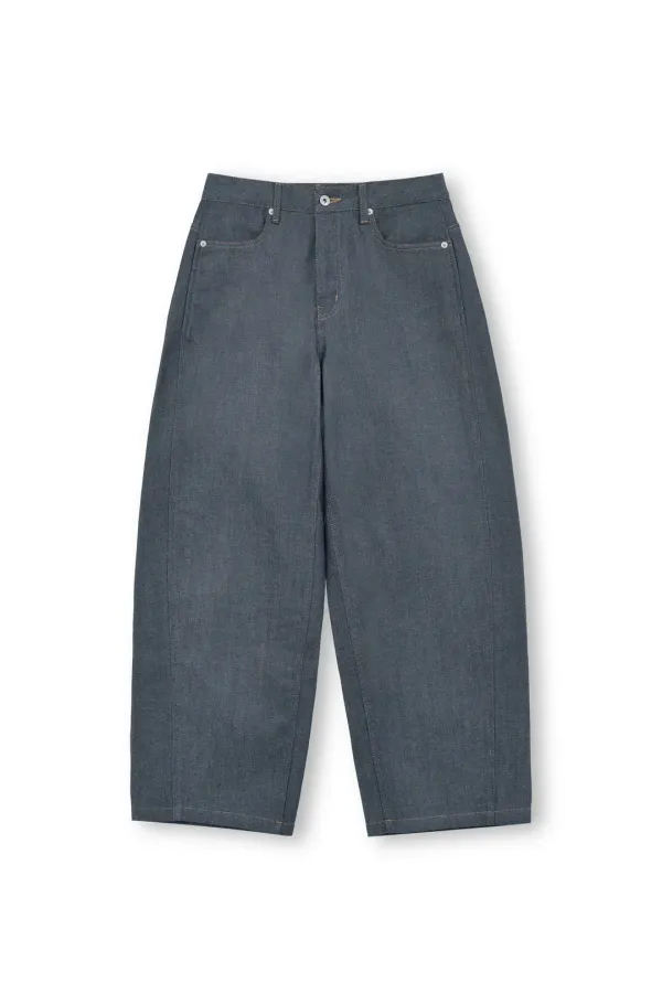 W Curved Denim, Indigo