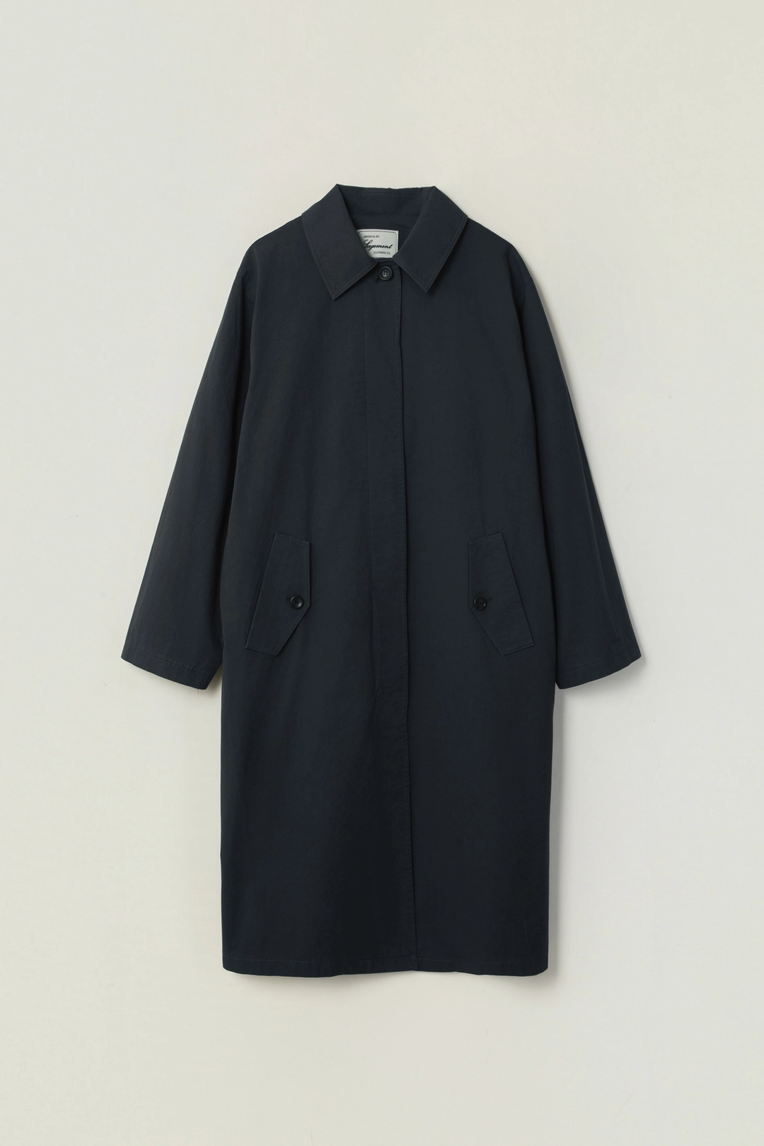 세이지먼트 YVONNE WASHED TRENCH COAT_DEEP SLATE 상품 이미지 1