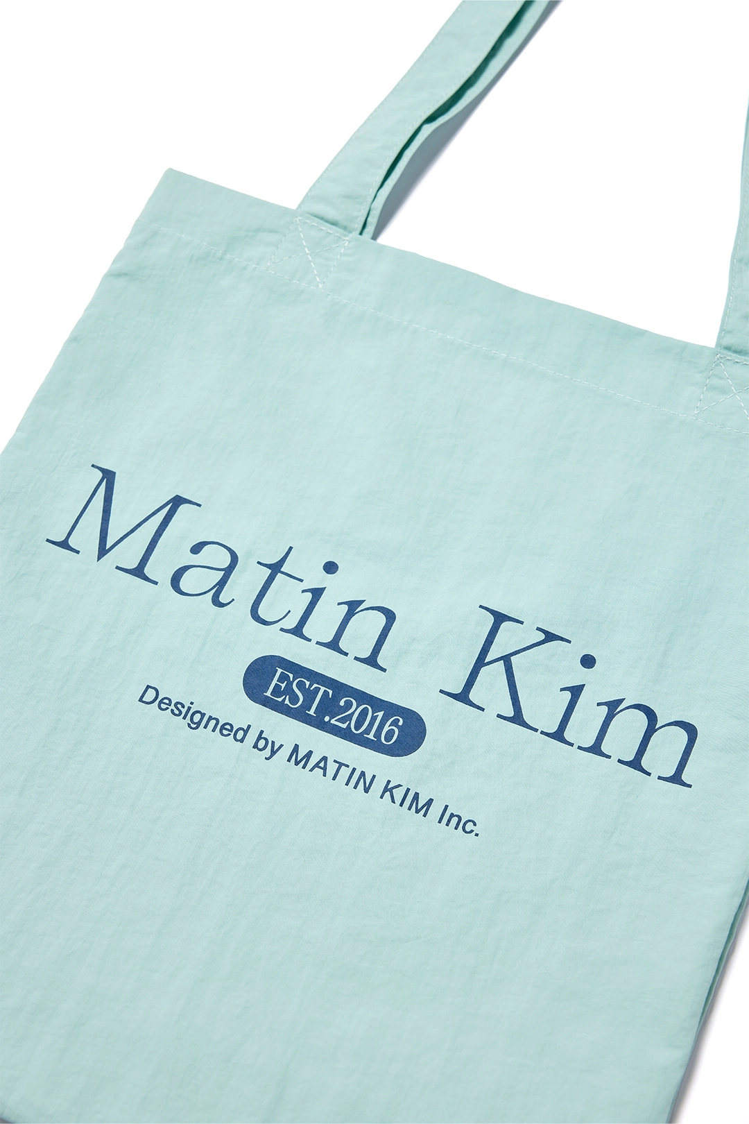 마뗑킴 MATIN LIGHT MINI ECOBAG IN LIGHT BLUE 상품 이미지 3