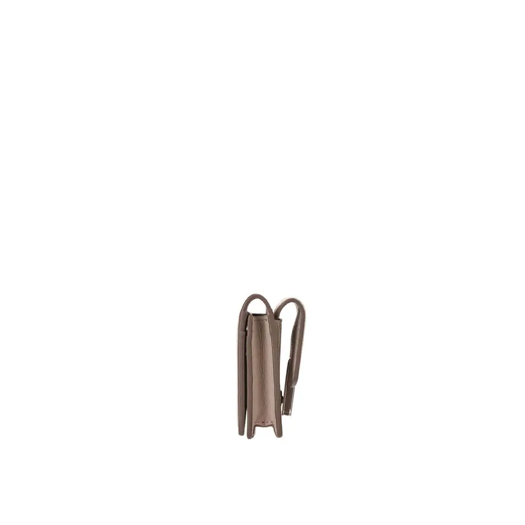 분크 [아울렛] Occam Lune Double Flap Card Wallet (오캄 룬 더블 플랩 카드지갑) Oat Beige 상품 이미지 2