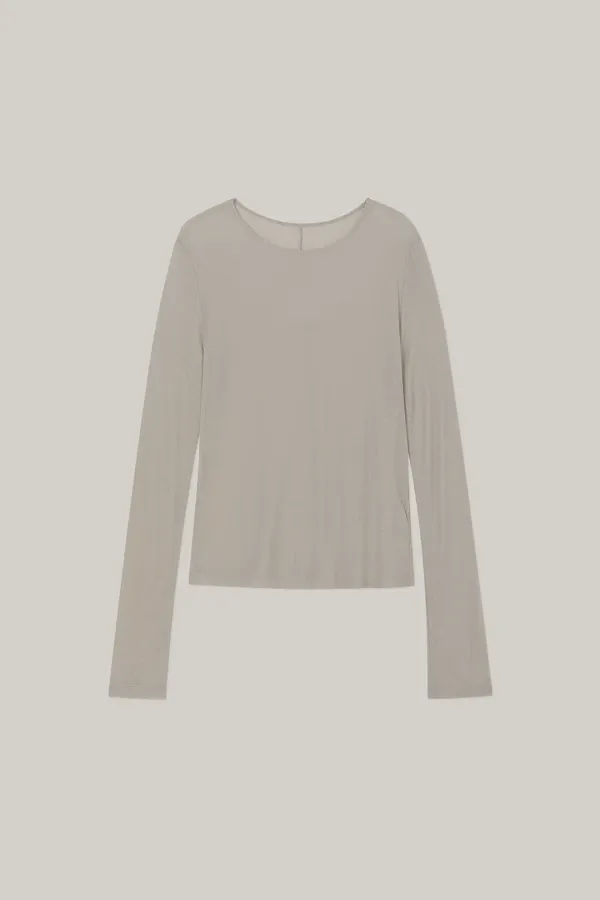 Sheer Skin T-shirt (ash beige)