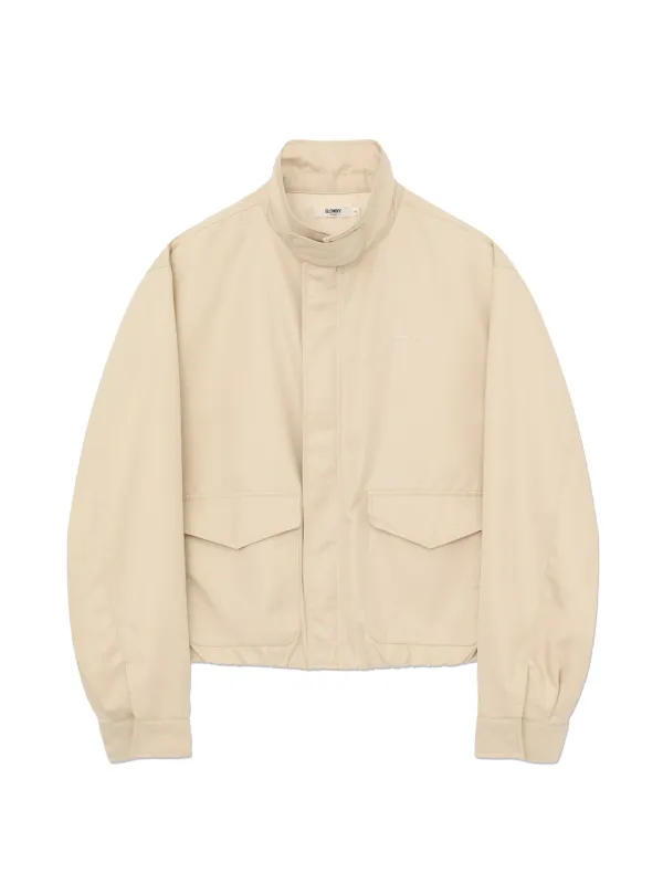G SOFT BLOUSON JACKET (BEIGE)