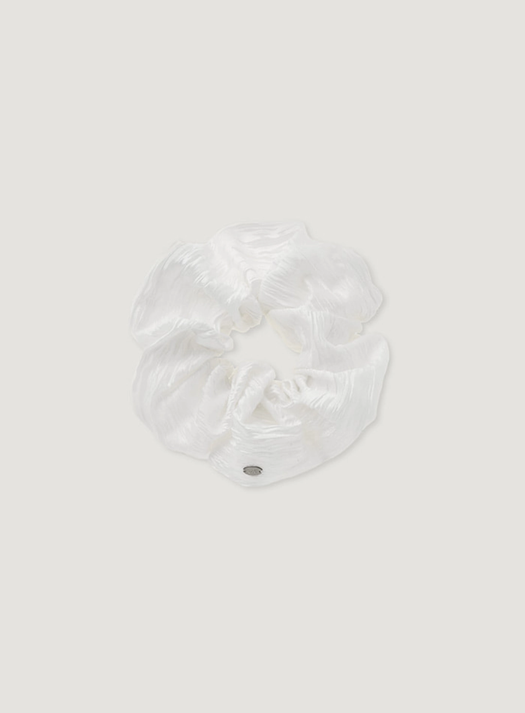망고매니플리즈 CRINKLE SCRUNCHIE_PEARL WHITE 상품 이미지 1